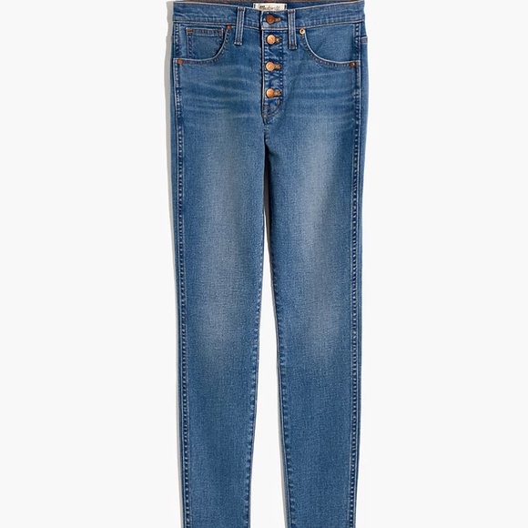 Madewell High Rise Skinny DeWitt Jeans - Picture 4 of 7